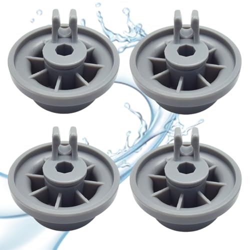 Ruedas Universales para Canasta Inferior, 4 Repuestos Lavaplatos para Reemplazar las Piezas Desgastadas, para Cesto Inferior Ruedas Lavavajillas Compatible