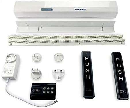 Automatic Pet Door Opener/Residential Automatic Pet Sliding Door(White)