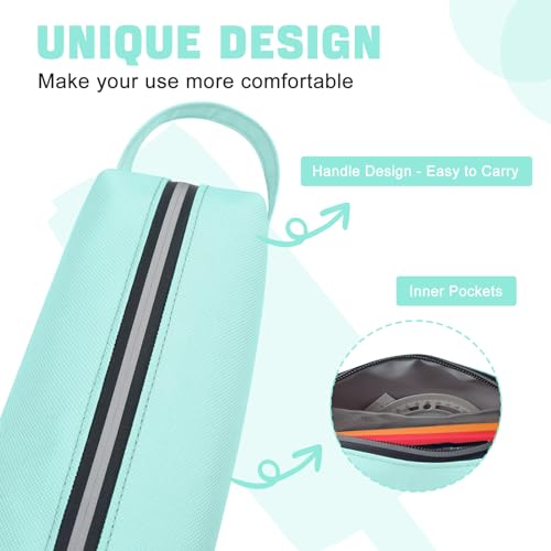 Fmeida F715 Minimalist Pencil Case Large Capacity Pencil Bag With Portable Handle Waterproof Fabric And Zipper Aesthetic And Spacious Pen Organizer thumb #3