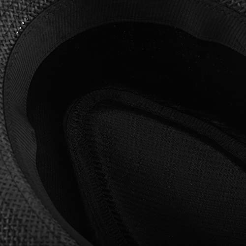 Sombrero Fedora Unisex de Paja Verano Panamá miniatura 6