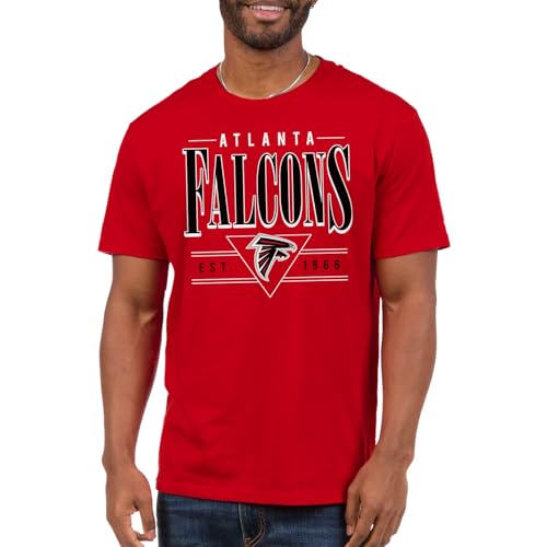 Atlanta Falcons NFL Established Retro - Adult Short Sleeve Fan T-Shirt for Men & Women