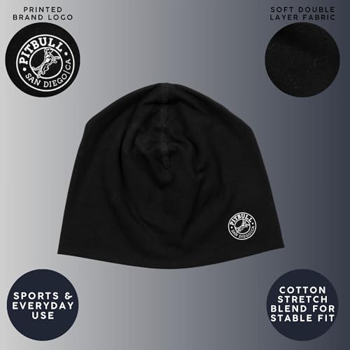 Czapka Pitbull Unisex San Diego CA Czapka męska damska bawełniana elastanowa sportowa Czapka a w stylu ulicznym, z miękkiej tkaniny, kompresyjna Wygodne dopasowanie Modna