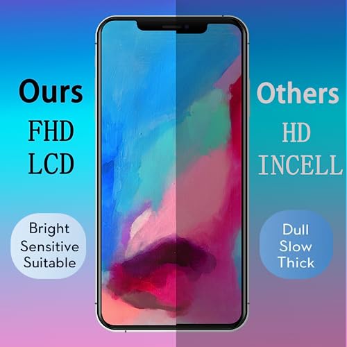 Simdog IPHONE X 5.8" For Iphone X 10 Screen Replacement 5.8 Inch Kit,3D Touch & Lcd Display Digitizer Assembly Screen,Compatible thumb #1