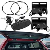 113436 Twist Handle Kit - Truck Cap Twist Handle Compatible with Leer Truck Caps 100XQ,100XL,100XR and TSC700 with Truck Cap Rotary Latches 83514/83515 and 2Keys