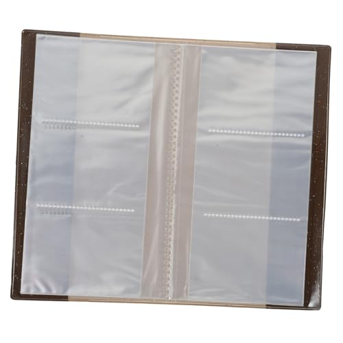 DOITOOL Multi Functional Ticket Book Holder Stylish Photo Album for Theatre Lovers Entry Capacity for Organizing Collectibles and Memories for Family and Friends