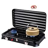 Kit Complet & Polyvalent : Inclut tuyau PVC 150 cm, régulateur 37 mbar (compatible butane/propane) – prêt à l'emploi pour toutes vos aventures.