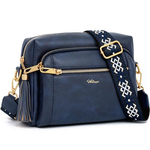 Image of Vegan Leather Crossbody Bags for Women Anti theft Purses and Handbag