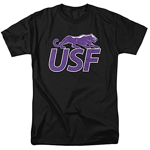 University of Sioux Falls Official Distressed Primary Unisex Adult T-Shirt, University of Sioux Falls, 5X-Large