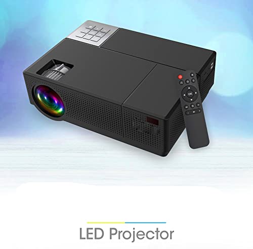 Image of AUN Full HD Android Projector D70 /ZEB-LP4000, 6800 Lumen, HDMI VGA for 4K Cinema Projector