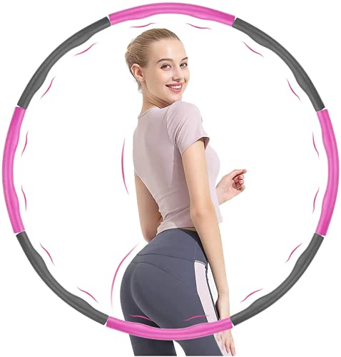 Cerceau lesté massage et fitness à sections amovibles pour affiner la silhouette