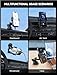 MOKPR Car Phone Holder Wireless Charger, 15W Wireless Car Charger Auto Clamping, Car Phone Holder for Air Vent/Dash/Windshield for iPhone 16/15/14/13/12&Samsung S24/S23/S22&LG V70/V60 (Black)
