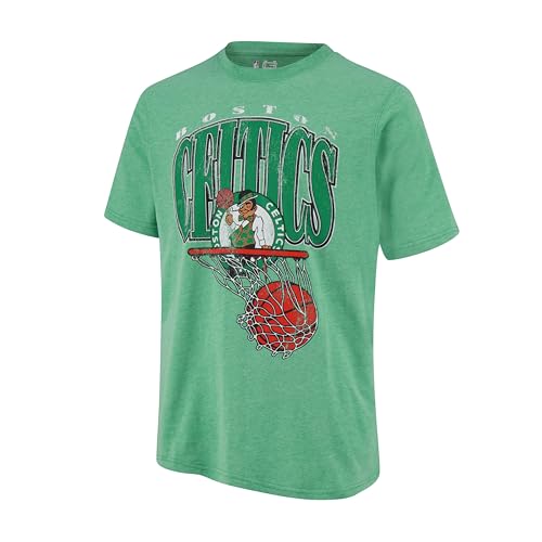 Ultra Game Boys' Active T-Shirt,Boston Celtics,Team Color,10-12