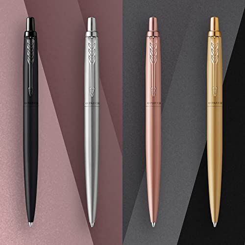 Parker Jotter XL Ballpoint Pen | Monochrome Matte Black | Medium Point | Blue Ink | Gift Box - Thumbnail 3