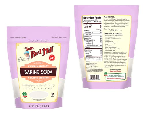 Tukima Gluten Free Baking Soda And Baking Powder Bundle. Includes One-14Oz Bobs Red Mill Double Acting Baking Powder thumb #4