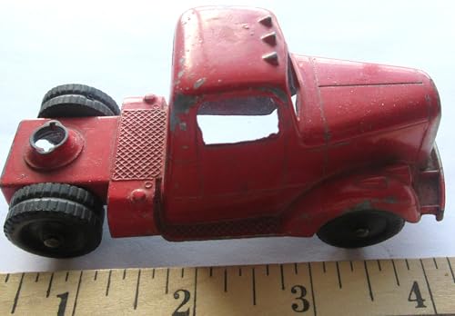 Tootsie Toy Die Cast Metal Semi Truck Tractor 1950s [Read