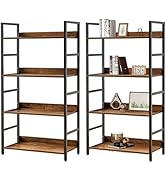 Amazon｜LeYoi オープンシェルフ ラック 棚 本棚 おしゃれ 収納ラック