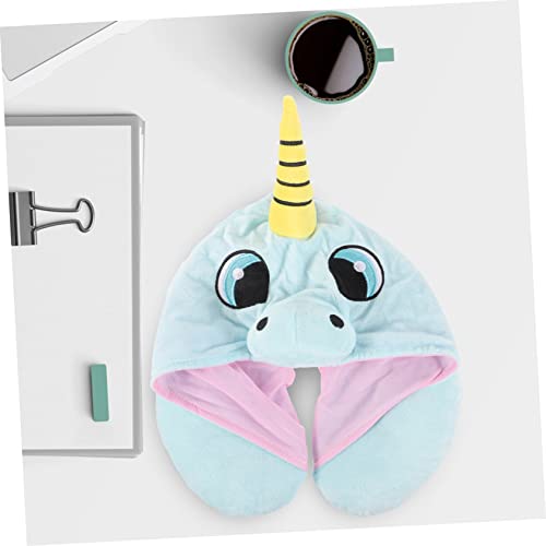 Almohada para cuello con capucha y soporte miniatura 7