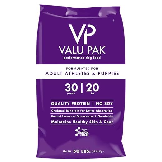 Valu-Pak 30-20 Dog Food | Purple Bag | 50 lb