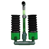 Powkoo Double Super Biochemical Sponge Filter, Max Aquarium fish Tank 40 Gallons (Filter)