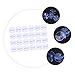 Vaguelly 24pcs Suction Cup Bumper Silicone Suction Pads for Glass Tables Double-Sided Suction Cup Pads No Tool Required Anti-Slip Pad for Furniture