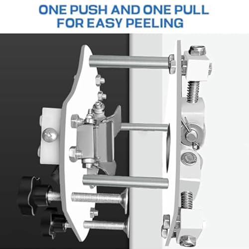 Peladora de caña de azúcar comercial en acero inoxidable push-pull para taro 4