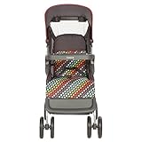 Cosco Lift and Stroll Convenience Stroller, Rainbow Dots