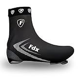 Amazon FDX Reflective Cycling Overshoes, Waterproof Bike Shoe Covers, Windproof Lightweight All Season Gaiters for Men and Women - Road Biking, MTB, Hi Viz Accessories Black, L #ad