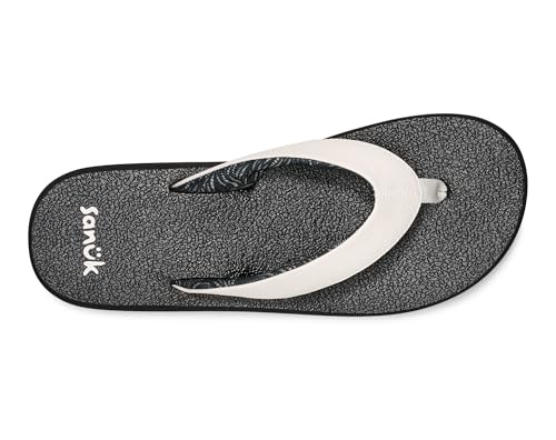 Sanuk Yoga Mat II | Flip Flops for Women | Yoga Sandals For Women | Women's Beach Sandals | Memory Foam Footbed