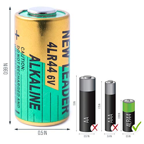 GoodBoy Bark Collar Batteries 5-Pack 6V Alkaline 4LR44 (Also Known as PX28A, A544)