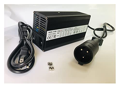 Dr.acces 48V 6A Club Car Battery Charger | 48V 6Amp Golf Cart Battery Charger Fits On Club Car 3-Pin Round Connector #TOP2