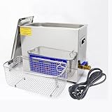 3,2L Professioneller Ultraschallreiniger – 120W Edelstahlgerät mit Heizfunktion und Timer für Laborausrüstung und Autozubehör