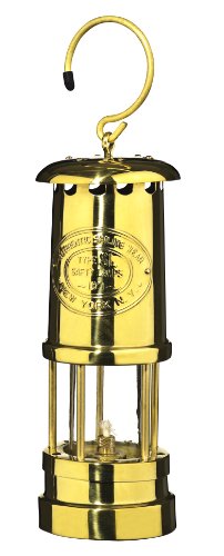 Preisvergleich Produktbild SEILFLECHTER Messing Petroleum Grubenlampe Höhe 200 mm