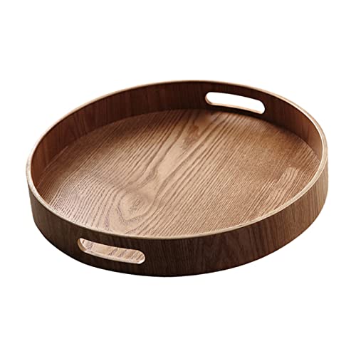 HOMOBABE Bandeja De Madera para Alimentos Tríptico Decorativo De Cocina para Servir Aperitivos Frutas y Postres Casa o Restaurante