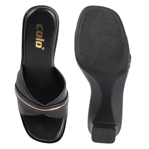 Image of Colo Comfortable Block Heel Sandal for Womens and Girls