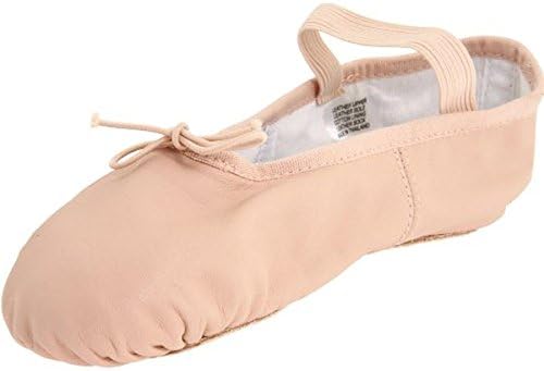 Bloch Women's Dansoft Full Sole Leather Ballet Slipper/Shoe Dance, Pink, 7.5 X-Wide