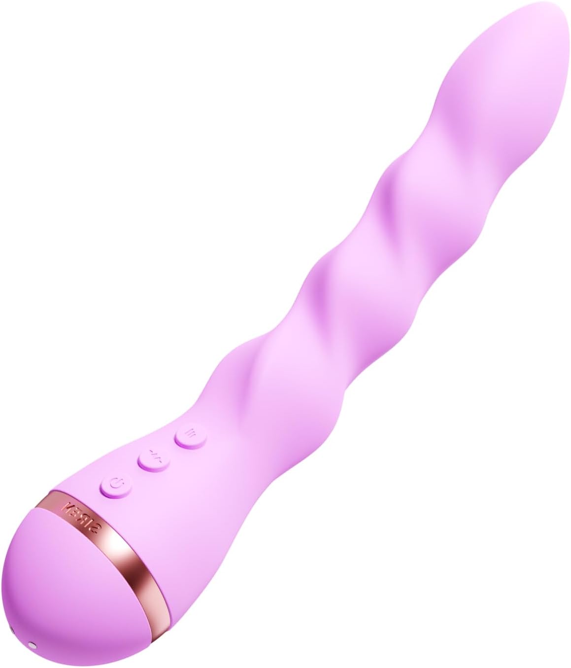 VUSH Siren Twist Vibrator for Women – G Spot Stimulator & Clitoral Vibrators, Silent Sex Toy, Waterproof Rechargeable Women’s Dildo, Medical-Grade Silicone Adult Toys for Women