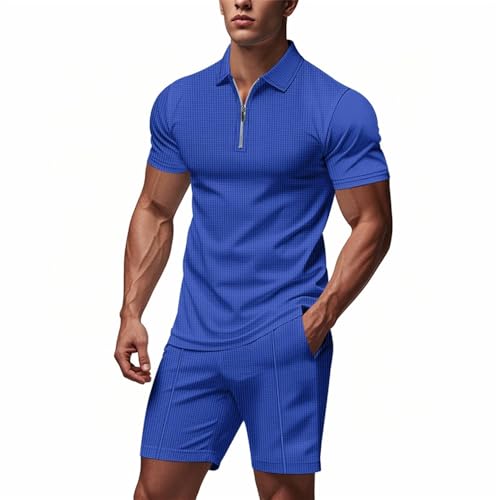 Survêtement homme jogging manche courte et short ensemble de 2 pièces tendance