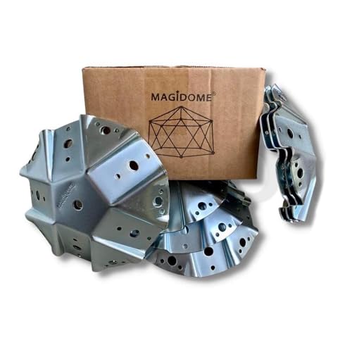 Magidome® Geodesic Dome Connectors- Easy DIY Connector kit...
