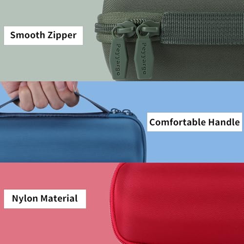 Peyyargo Storage Case Compatible with JBL Flip 7/6 / 5 Portable Waterproof and DropProof Speaker (Purple)