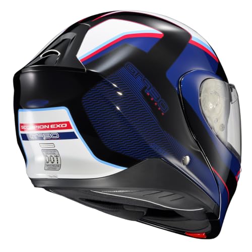 ScorpionEXO GT930 Modular Helmet Morph (Blue/Red - Medium) by ScorpionEXO - Used condition - Image 5