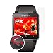 Produktbild atFoliX Schutzfolie kompatibel mit Sony SmartWatch 2 Folie, entspiegelnde und Flexible FX Displayschutzfolie (3X)