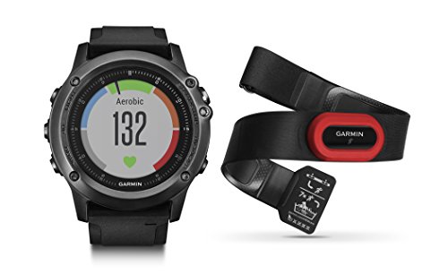 Garmin Fenix 3 HR, Gray Performer Bundle