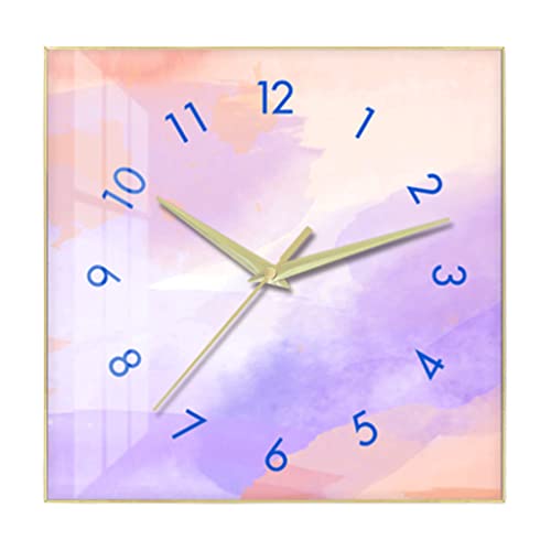 Horloge murale silencieuse pour chambre afin de dormir sans tic-tac