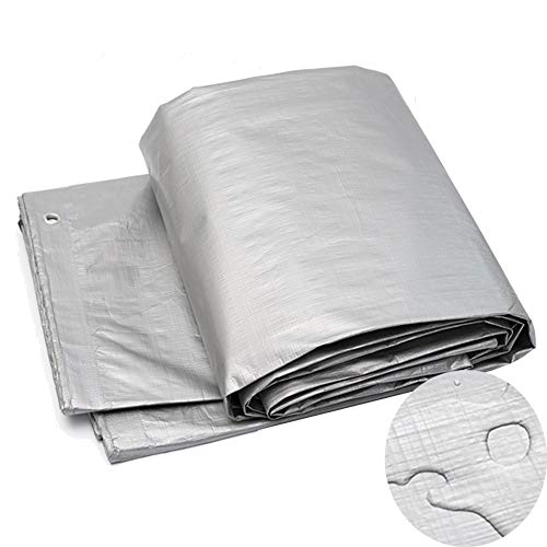 Preisvergleich Produktbild Abdeckplane Holz Bodenbeläge Camping Fischen Garten Pet wasserdichte Isolierung, Unterstützung Benutzerdefinierte Größe YYFANG (Color : Gray, Size : 4x8m)