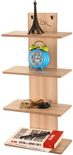 7CR Wall Mounted Wooden Book Shelf