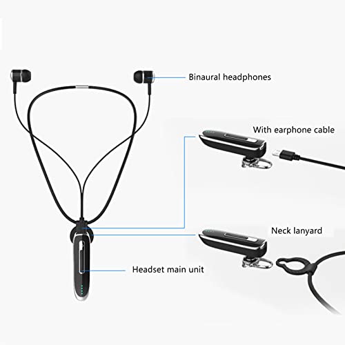 Écouteur Bluetooth élégant au son stéréo HiFi, performance AstraLoom en ABS - 2