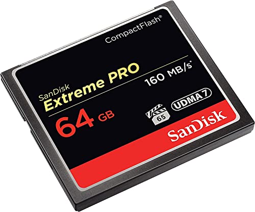 SanDisk Extreme PRO CompactFlash Card, 64GB