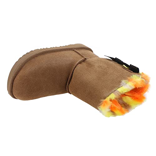 UGG Girls' Bailey Bow Plaid Punk Boot2