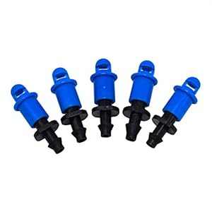 Spray Tuinirrigatie 360 ​​graden breking micro-sproeier 4 / 7mm weerhaken boomgaard druppelirrigatie 20st Voor werfwawn…