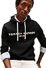 Tommy Hilfiger Men’s Core Tommy Logo Hoodie, Black (Jet Black), 3XL #2